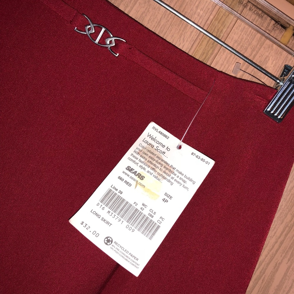 NWT LAURA SCOTT Skirt size 4P - Picture 3 of 5